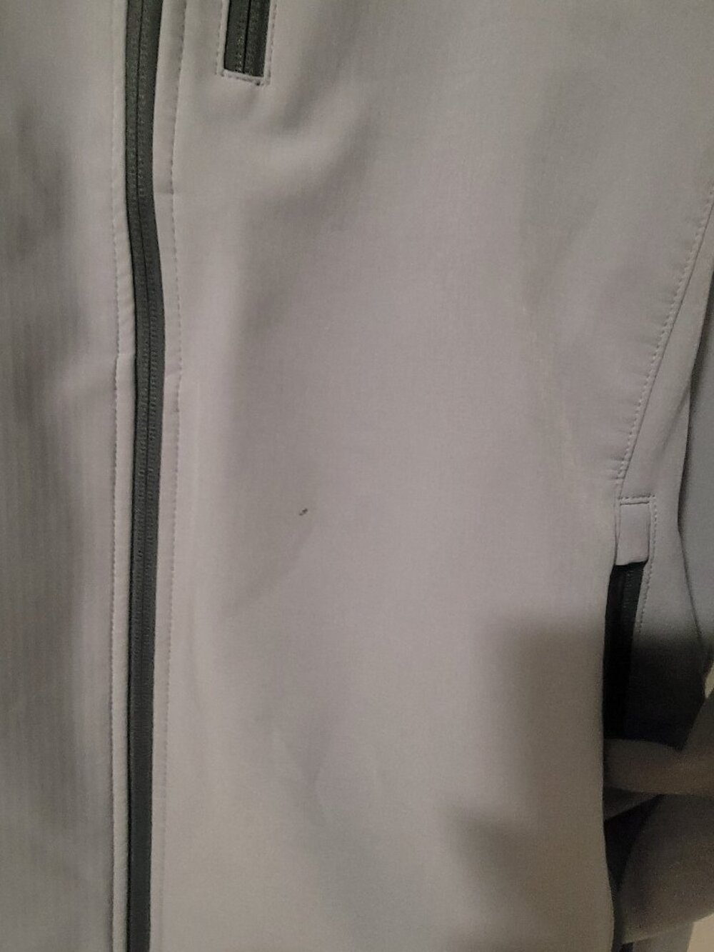 L.L.Bean Windproof Softshell Jacket - Grey Colourblock - Large Tall - Picture 4 of 7